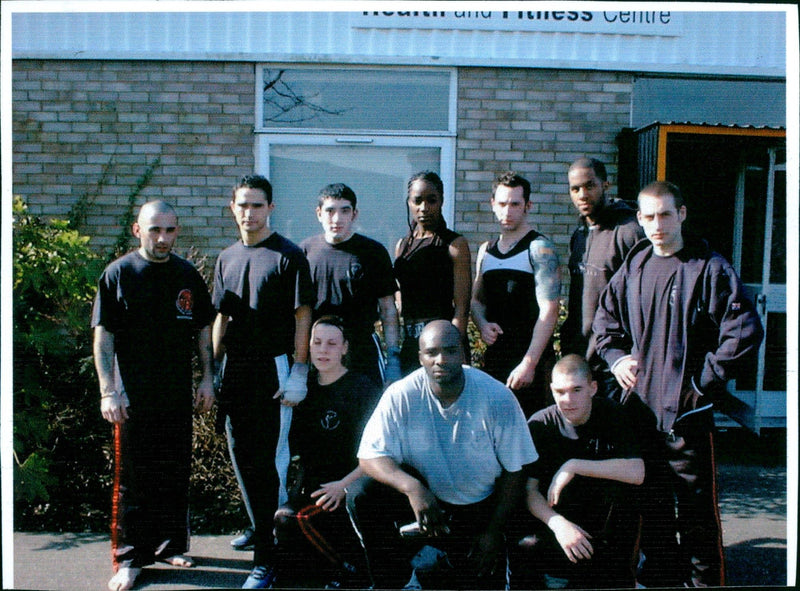 Spencer's Kickboxing Team - Vintage Photograph