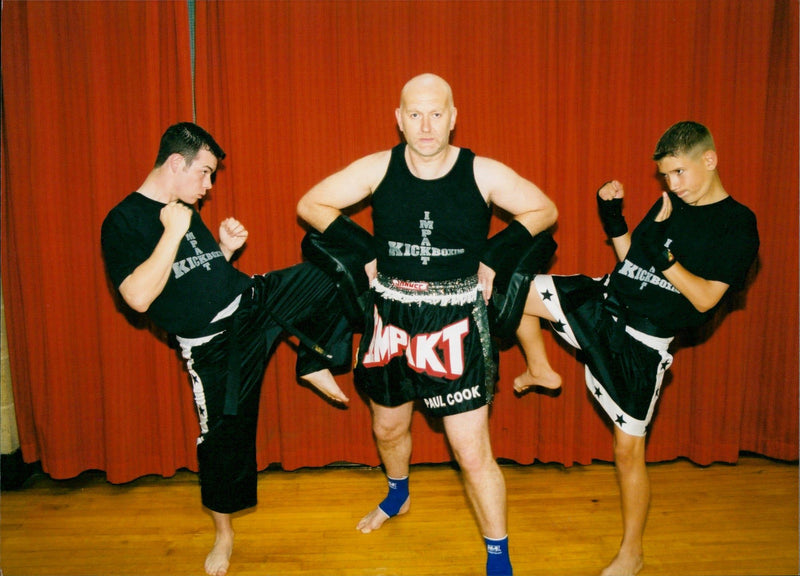 Steven Jupp, Paul Cook and Dean Allen. - Vintage Photograph