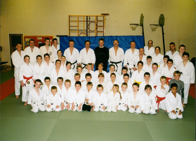 Stevenage Judo Club. - Vintage Photograph