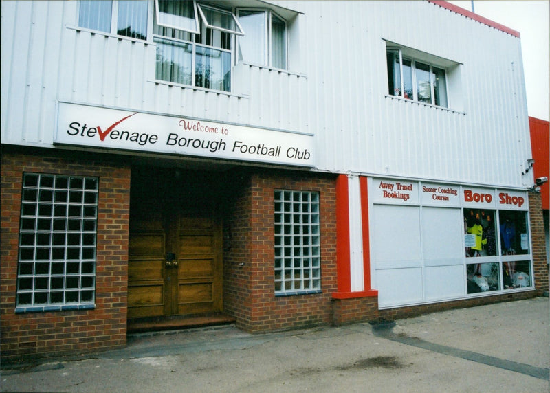 Stevenage Borough Football Club - Vintage Photograph