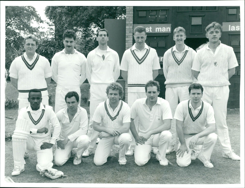 Stevenage Cricket Team - Vintage Photograph