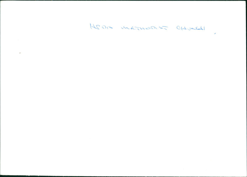 Methodist Church - Vintage Photograph