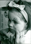 Chloe as a Snow Queen - Vintage Photograph