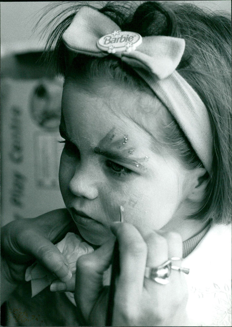 Chloe as a Snow Queen - Vintage Photograph