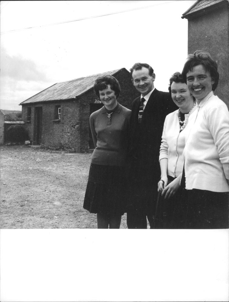 Robert F. Kennedy's family. - Vintage Photograph