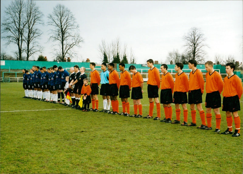 Football: Under 17 Top Field - Vintage Photograph