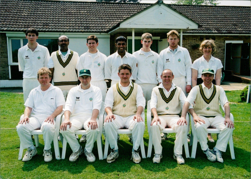 Stevenage Cricket Club - Vintage Photograph