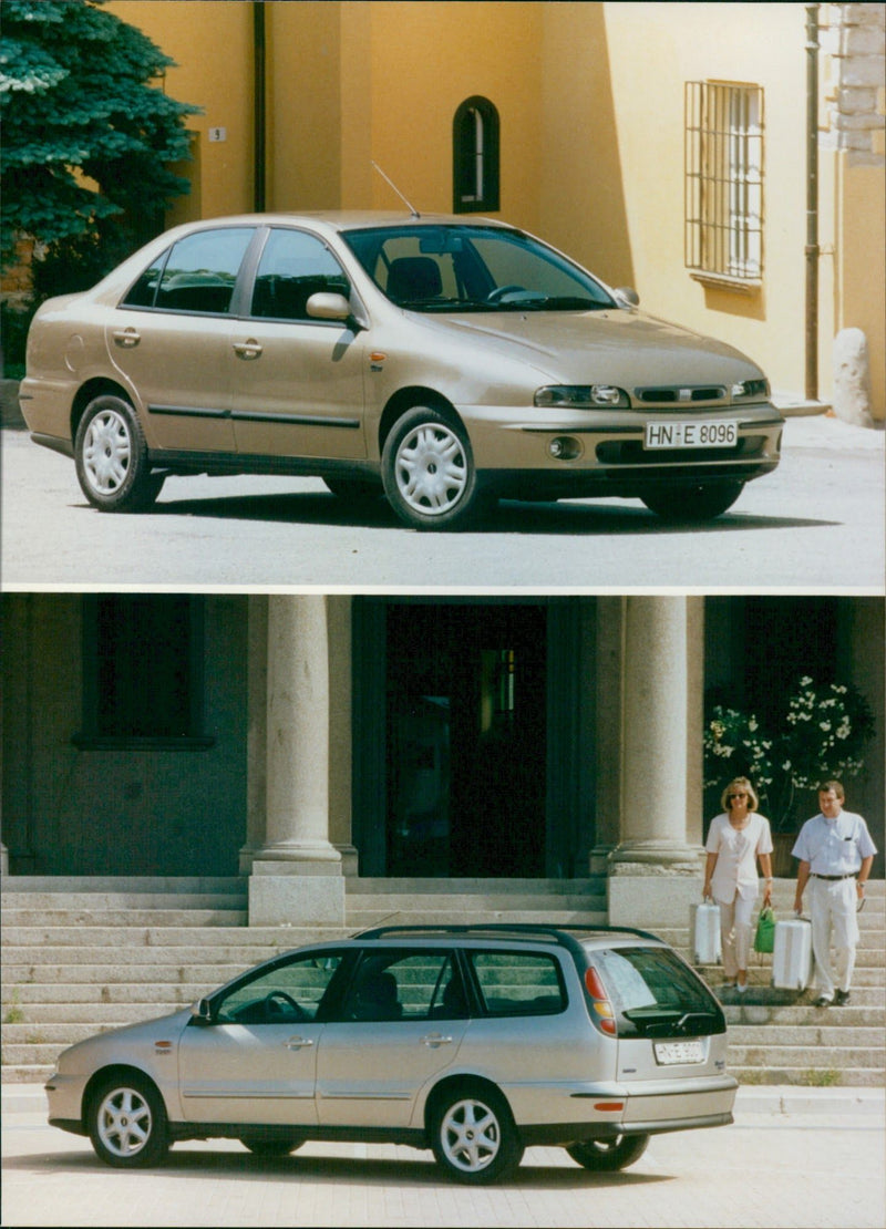 1997 Fiat Marea and 1997 Fiat Marea Weekend - Vintage Photograph