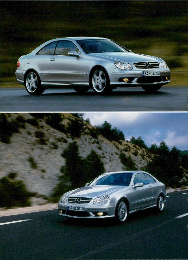 Mercedes-Benz CLK 55 AMG Coupé - Vintage Photograph