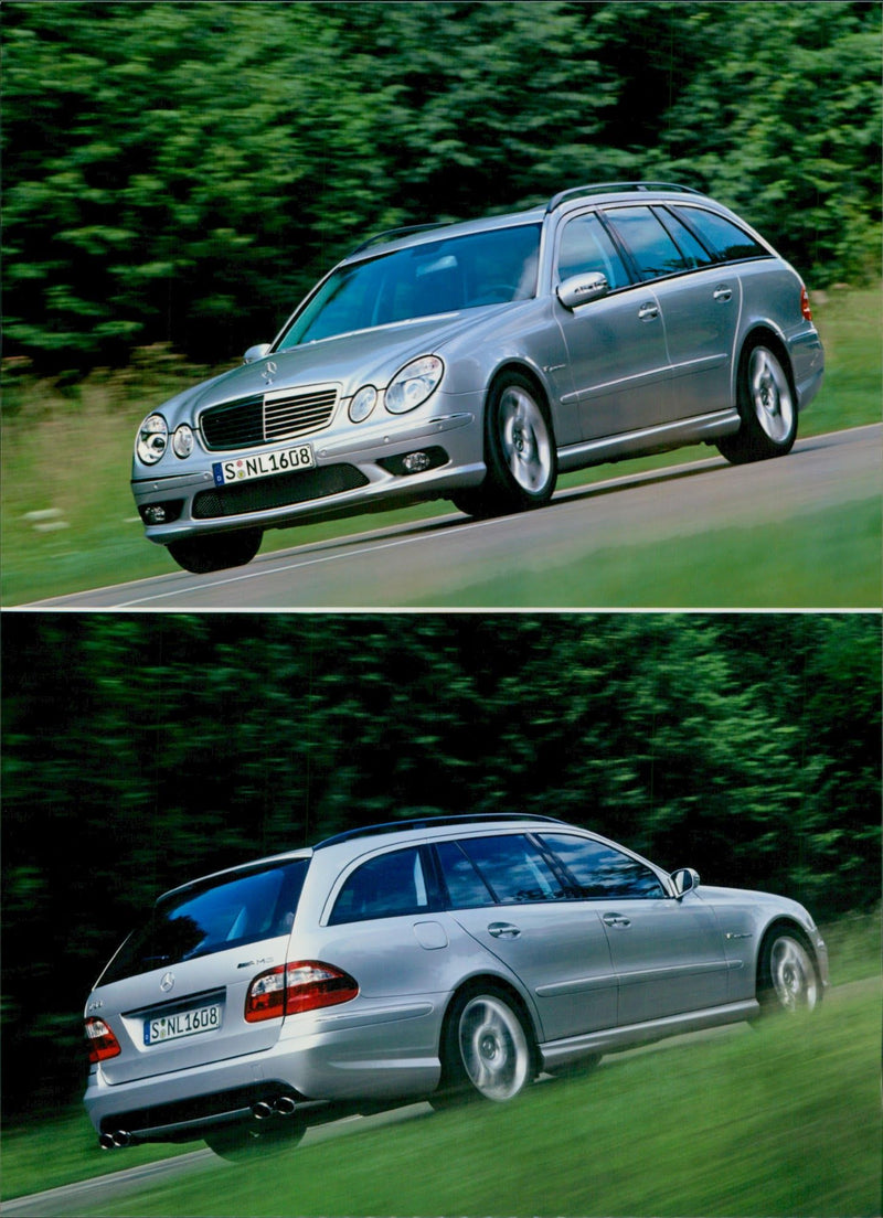 Mercedes-Benz E 55 AMG - Vintage Photograph