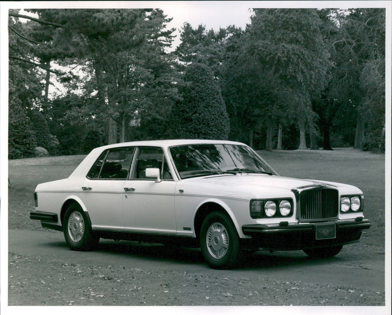 1992 Bentley Cars - Vintage Photograph