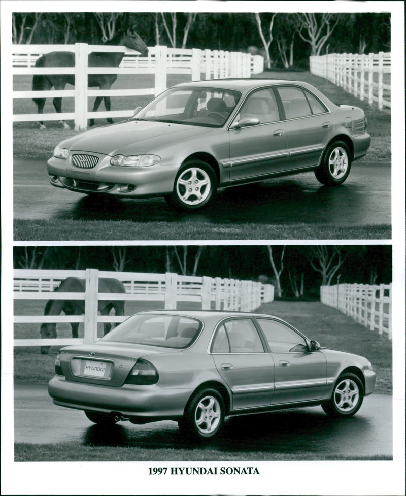 1997 Hyundai Sonata - Vintage Photograph