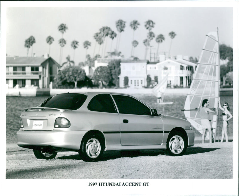 1997 Hyundai Accent GT - Vintage Photograph
