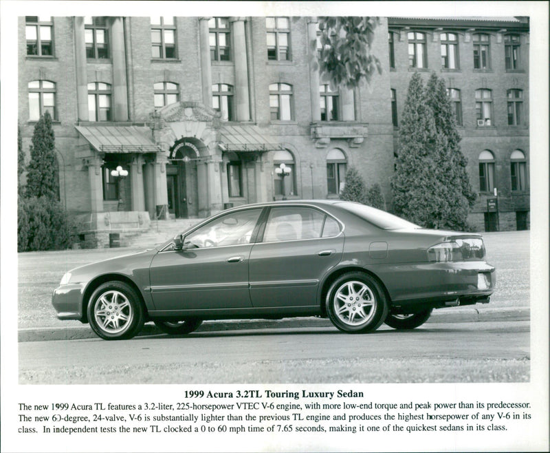 1999 Acura 3.2TL Touring Luxury Sedan - Vintage Photograph