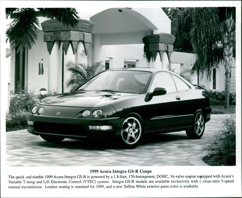 1999 Acura Integra GS-R Coupe - Vintage Photograph