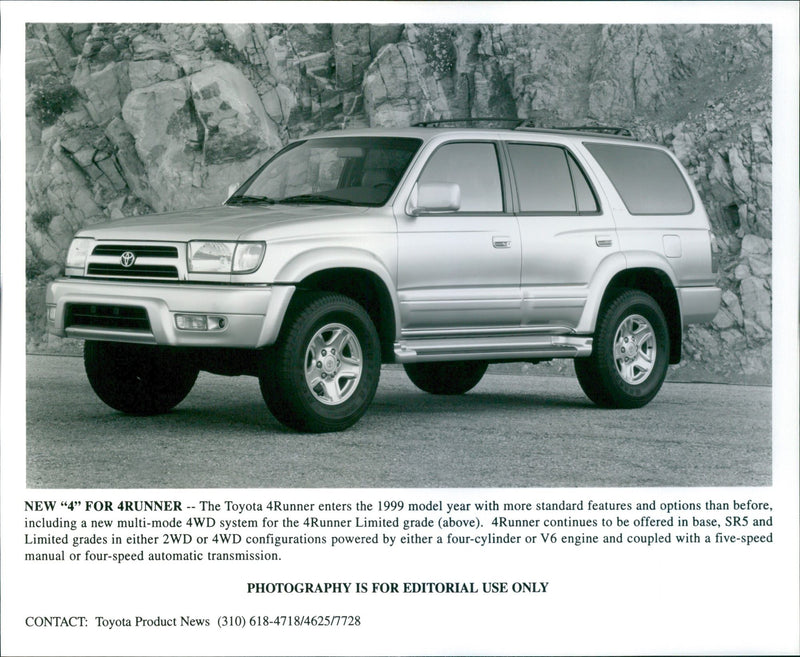 1999 Toyota - Vintage Photograph