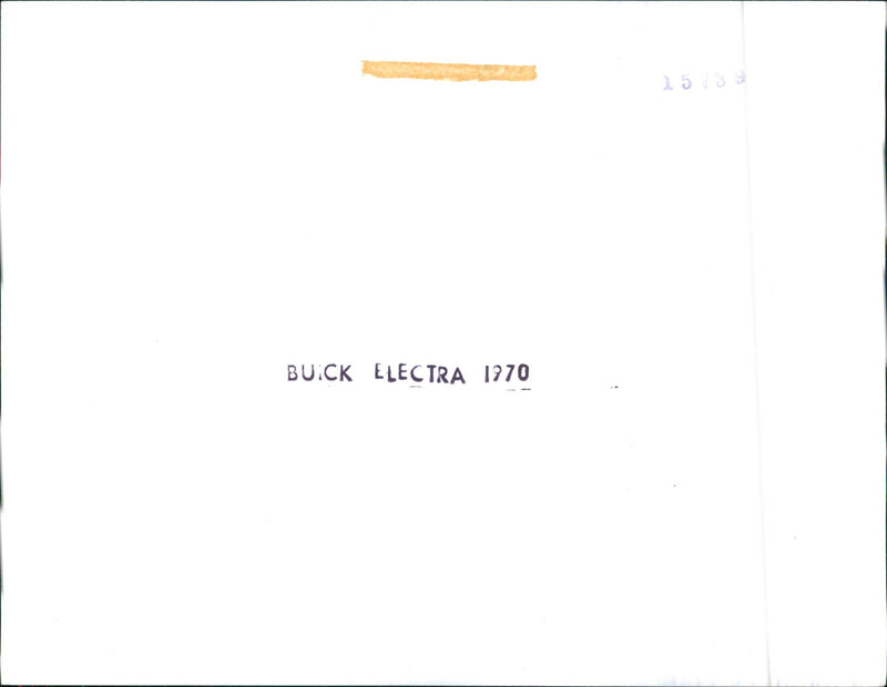 1970 Buick Electra - Vintage Photograph