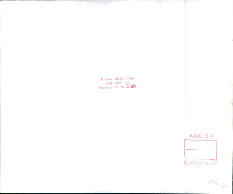 1970 Dodge Dart, side and rear view - Vintage Photograph