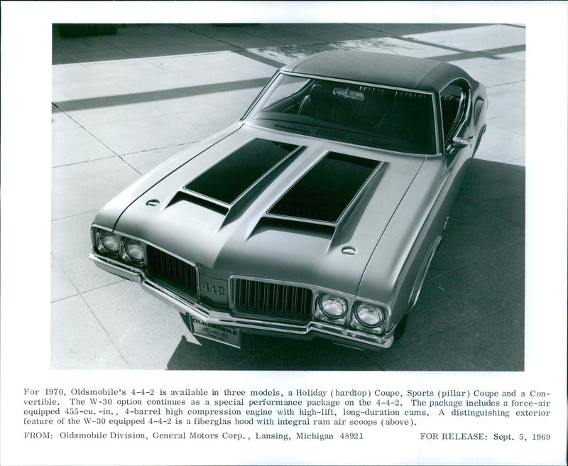 1970 Oldsmobile 442 - Vintage Photograph