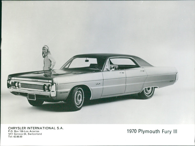 1970 Plymouth Fury III - Vintage Photograph