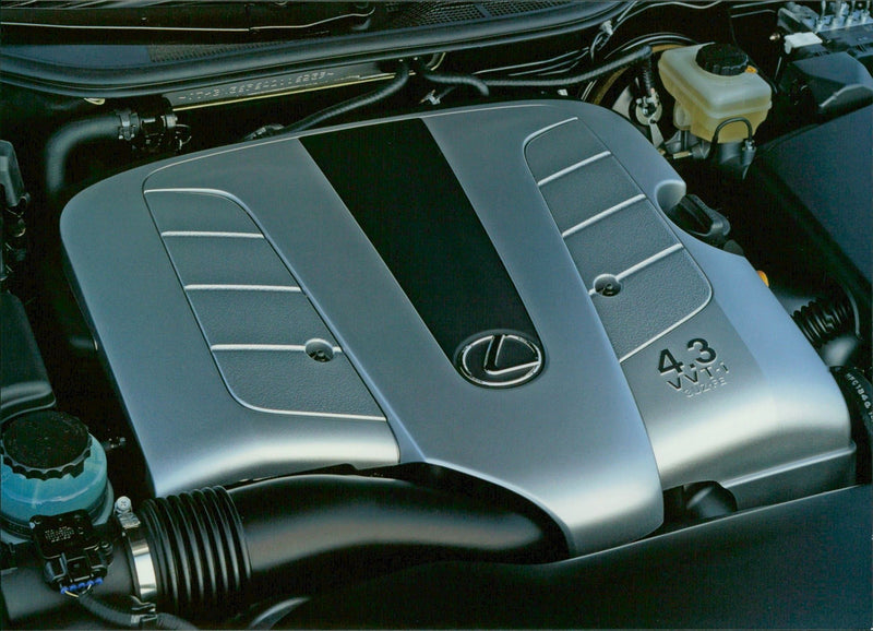 Lexus LS430 Engine 2003 - Vintage Photograph