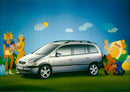 1998 Opel Zafira - Vintage Photograph
