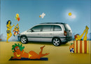 1998 Opel Zafira - Vintage Photograph