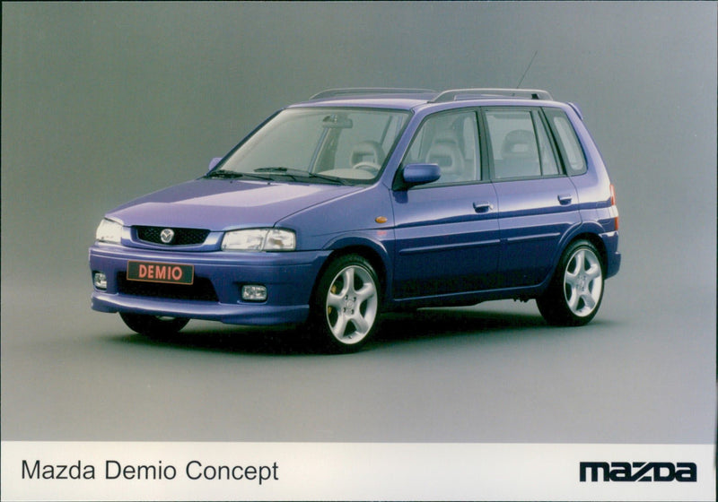 1998 Mazda Demio Concept - Vintage Photograph