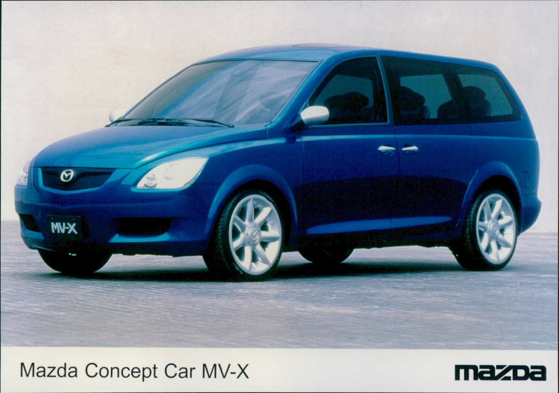 1998 Mazda Concept Car MV-X - Vintage Photograph