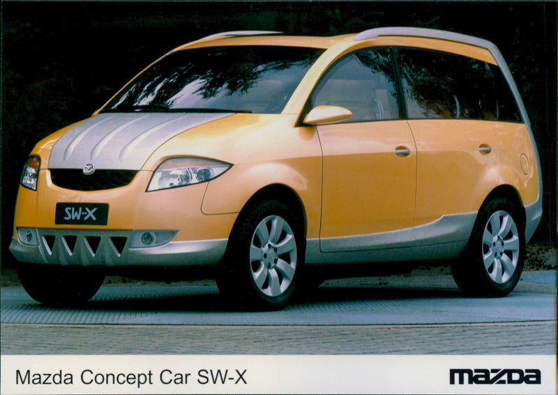 1998 Mazda Concept Car SW-X - Vintage Photograph