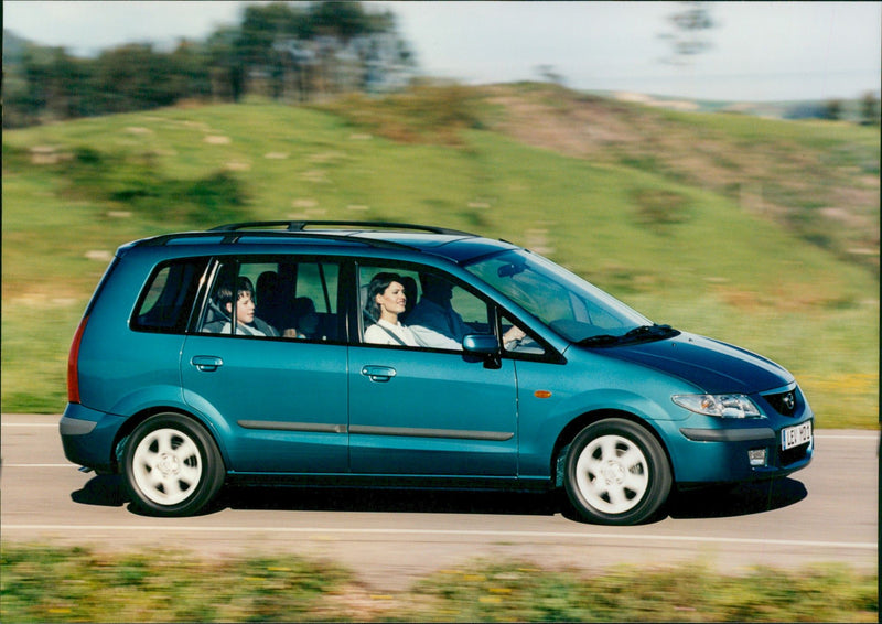 1999 Mazda Premacy - Vintage Photograph