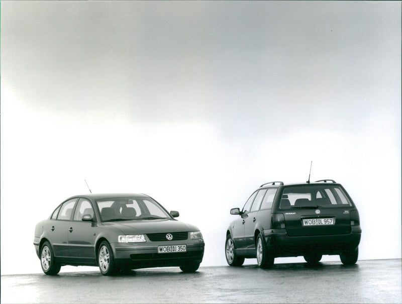 1998 Volkswagen Passat Variant TDI syncro. - Vintage Photograph