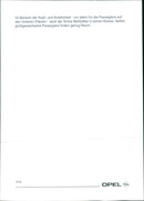 Technical drawing of 1996 Opel Sintra - Vintage Photograph