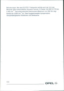 Drawing of 1996 Opel Sintra's engine - Vintage Photograph