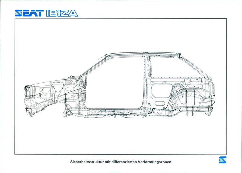 1985 SEAT Ibiza - Vintage Photograph