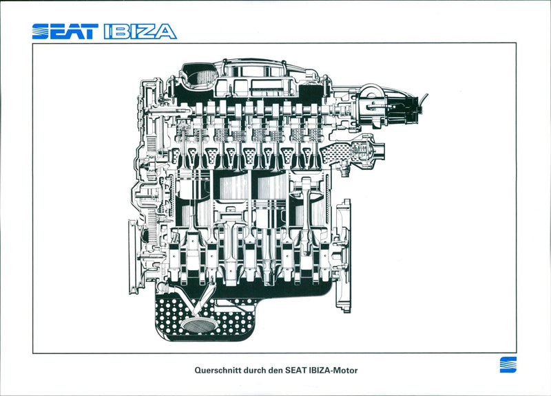 1985 SEAT Ibiza - Vintage Photograph