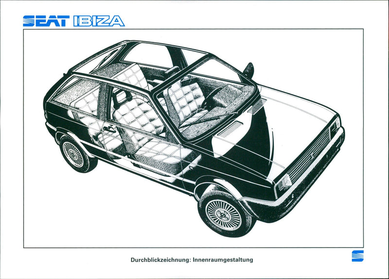 1985 SEAT Ibiza - Vintage Photograph