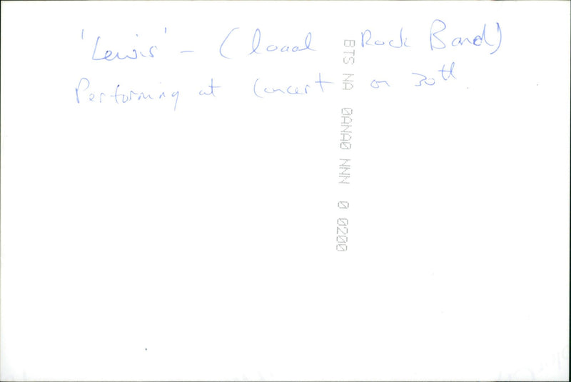 ROCK CONCERT - Vintage Photograph