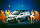 1998 Opel Zafira - Vintage Photograph