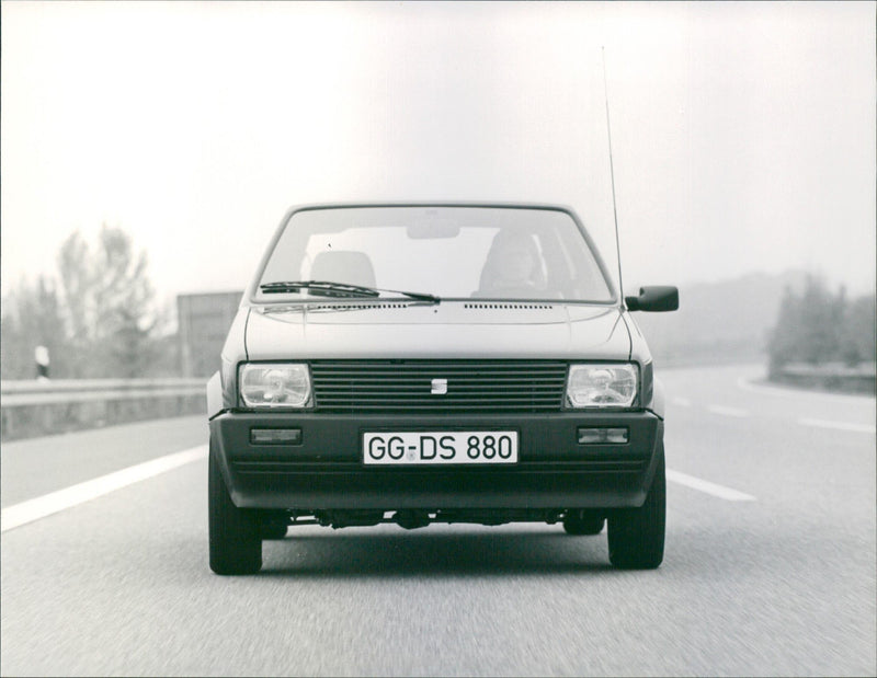 1985 SEAT Ibiza - Vintage Photograph