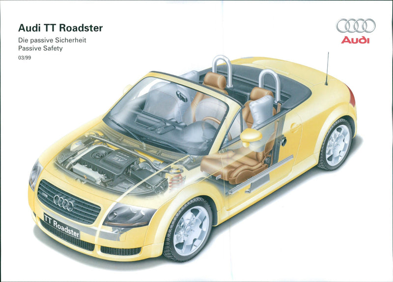 1999 Audi TT Roadster - Vintage Photograph