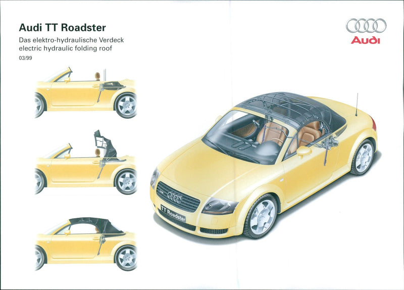 1999 Audi TT Roadster - Vintage Photograph