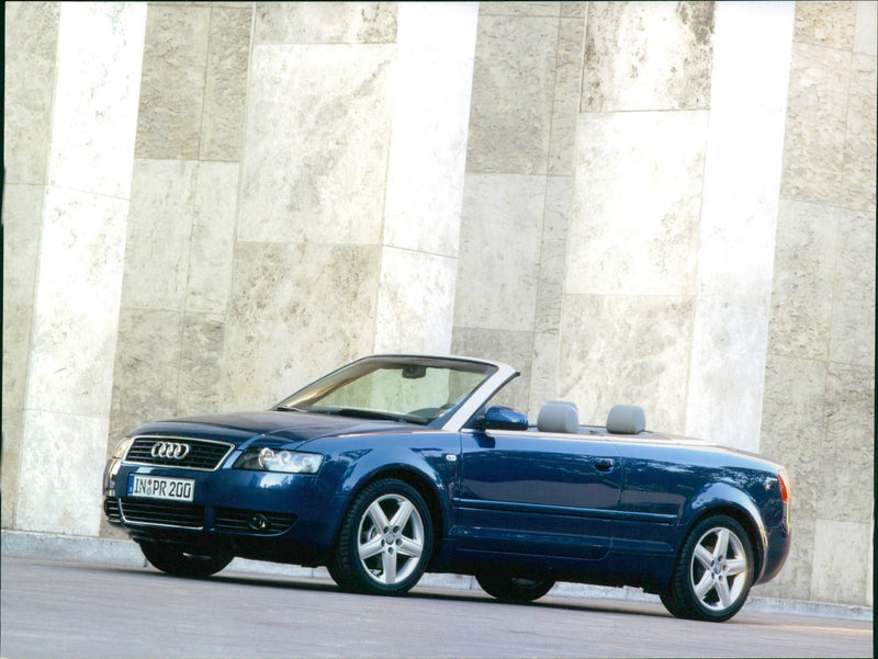 2001 Audi A4 Cabriolet - Vintage Photograph