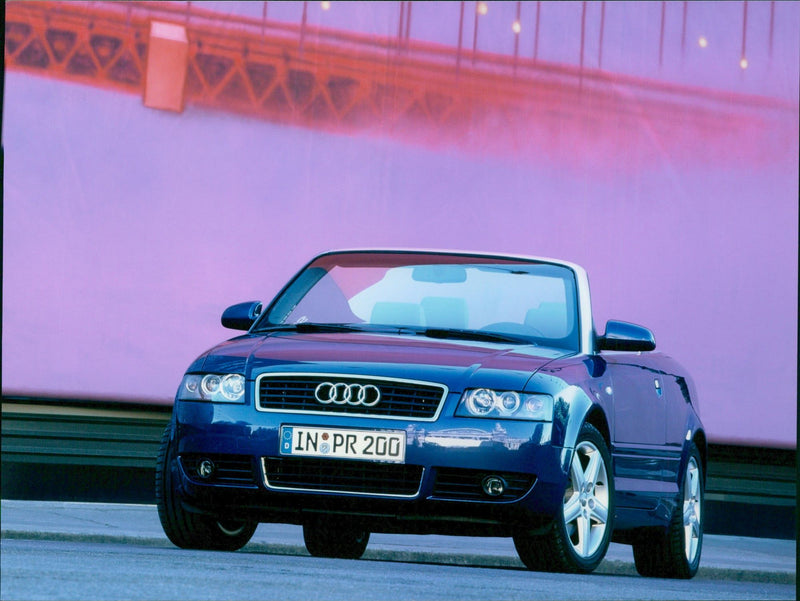 2001 Audi A4 Cabriolet - Vintage Photograph