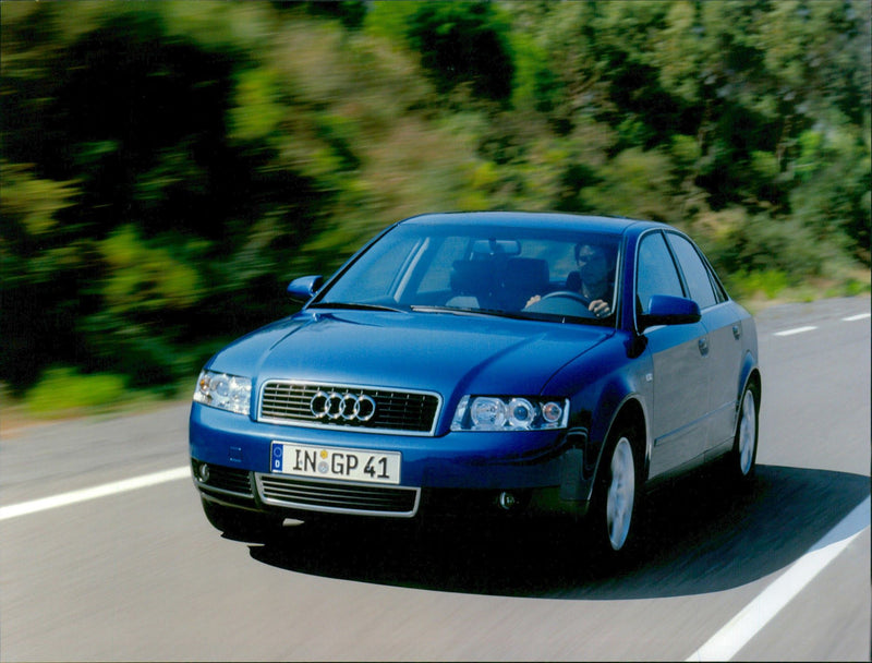 2002 Audi A4 - Vintage Photograph