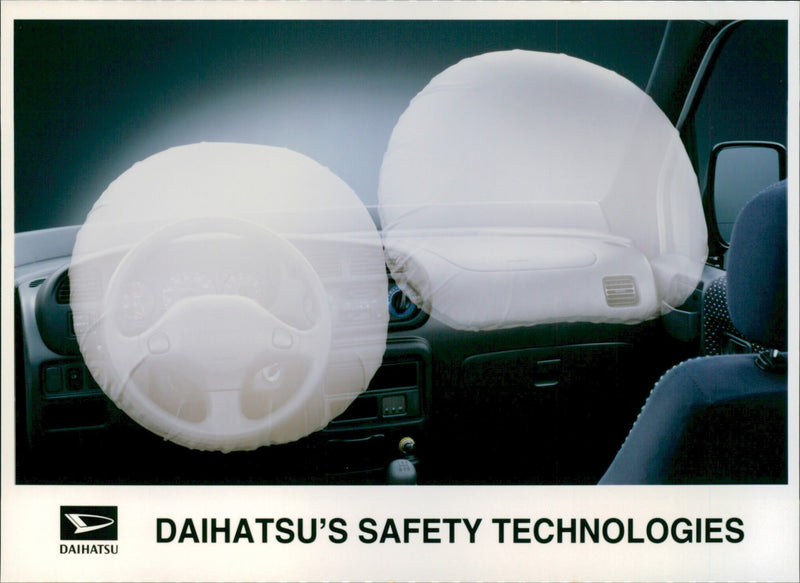 Daihatsu's Safety Technologies. - Vintage Photograph
