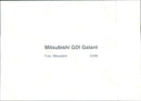 1999 Mitsubishi GDI Galant - Vintage Photograph