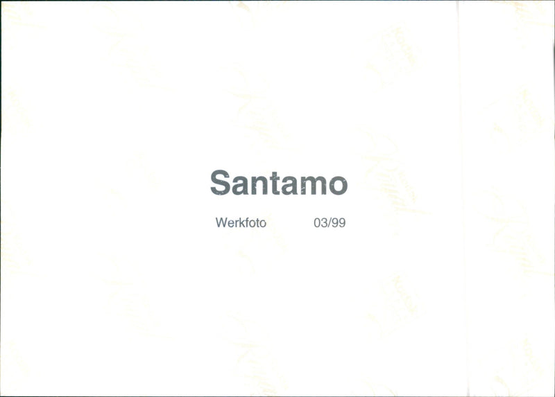 1999 Mitsubishi Santamo - Vintage Photograph