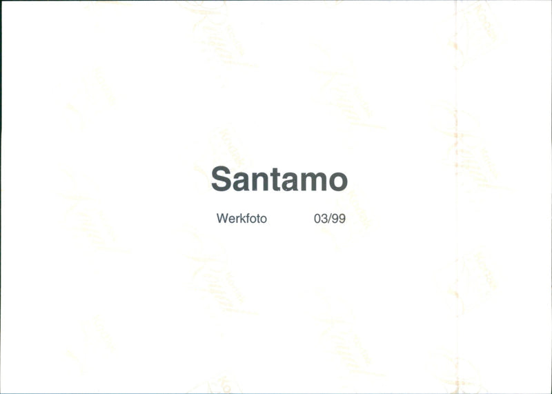 1999 Mitsubishi Santamo - Vintage Photograph