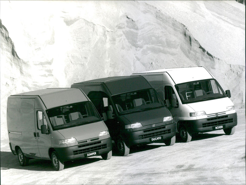 Citroen Jumper - Fiat Ducato - Peugeot Boxer - Vintage Photograph